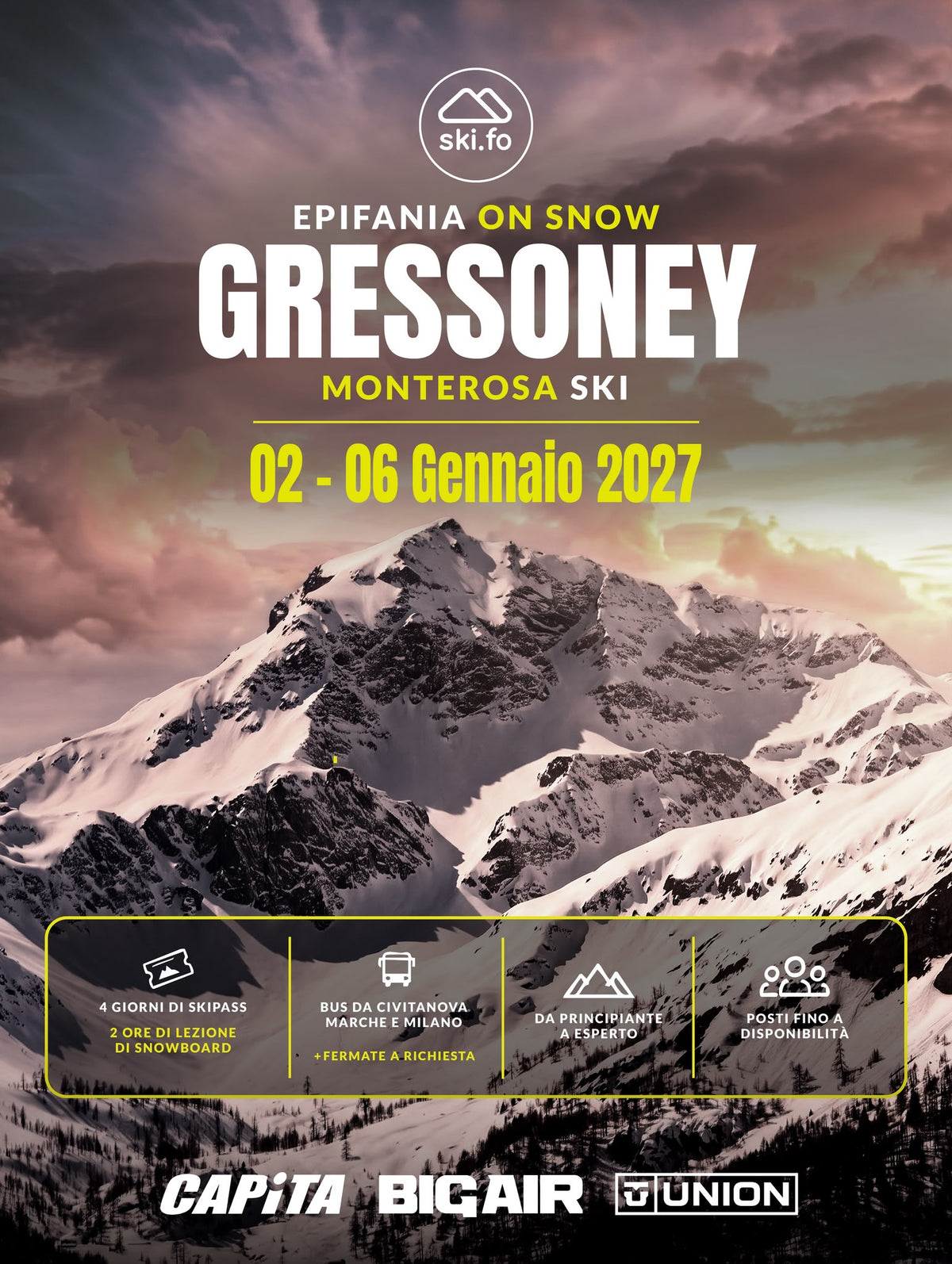 GRESSONEY - EPIFANIA ON SNOW
