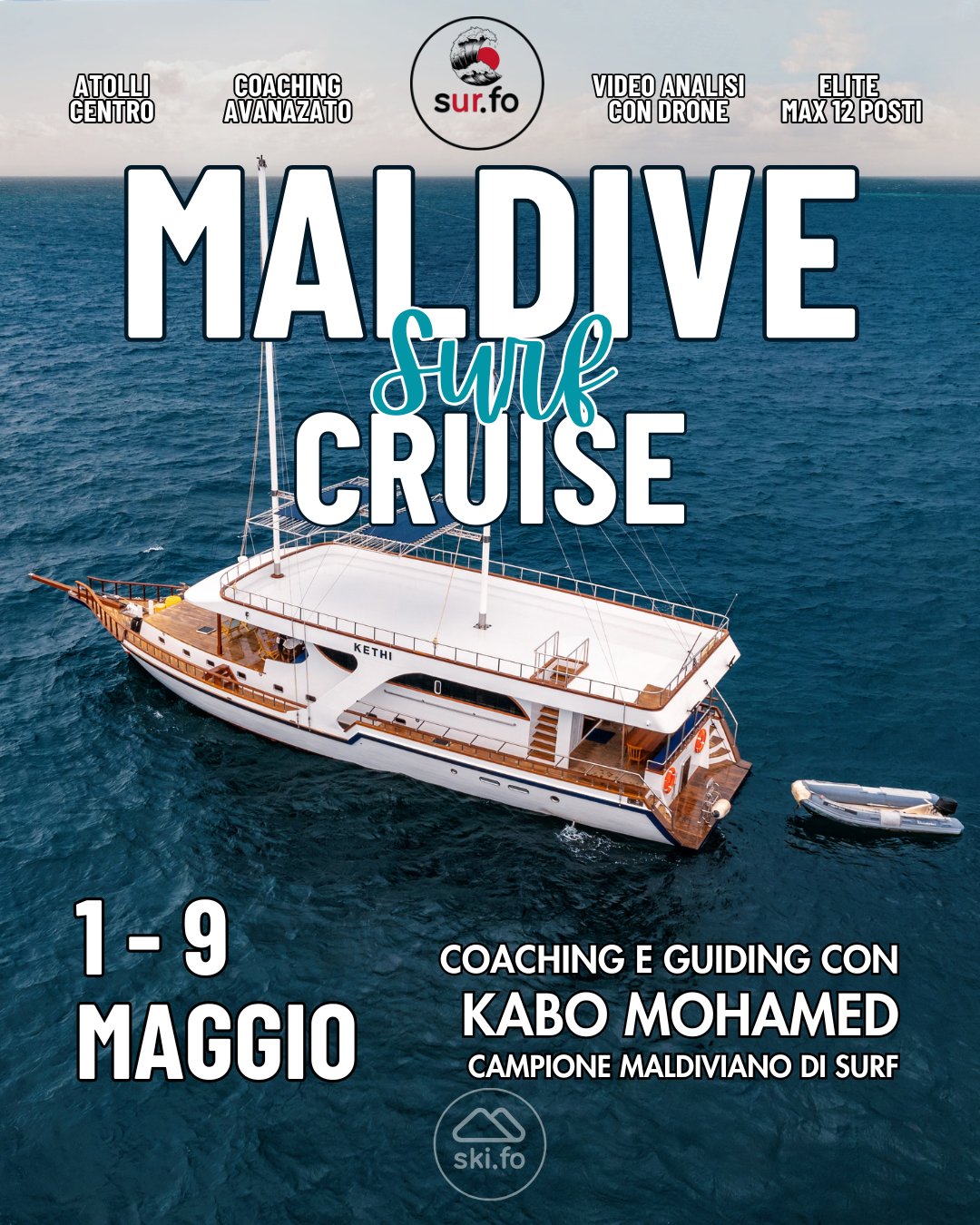 MALDIVES SURF CAMP 2025