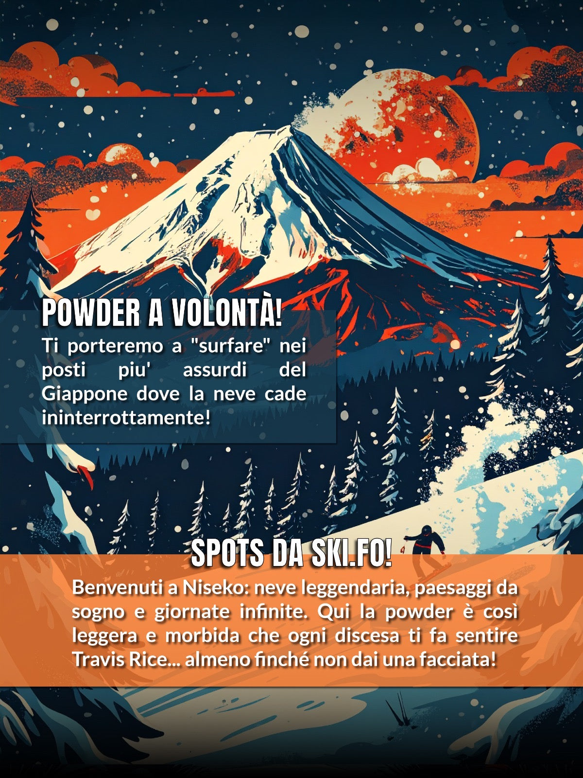 NISEKO POWDER, NISEKO-KIRORO-RUSUTSU