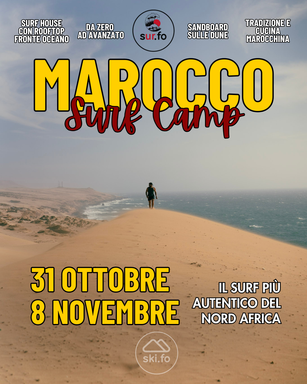 MAROCCO SURF CAMP 2026