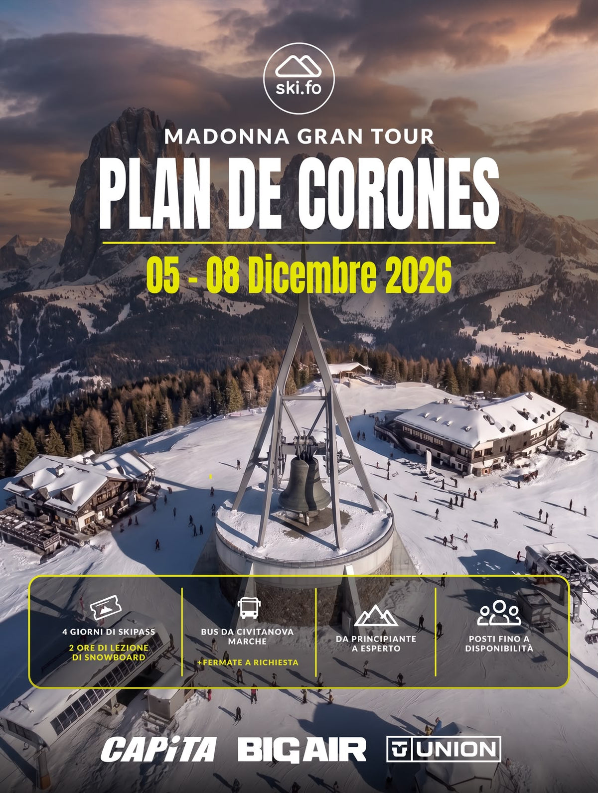 MADONNA GRAND TOUR -PLAN DE CORONES