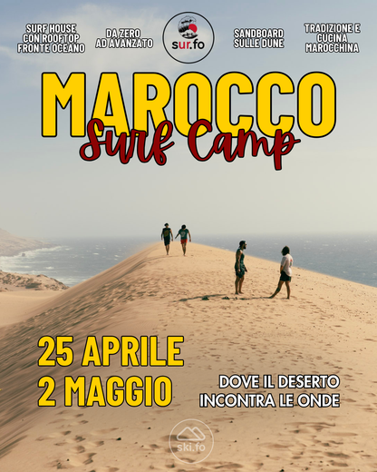 MAROCCO SURF CAMP 2026