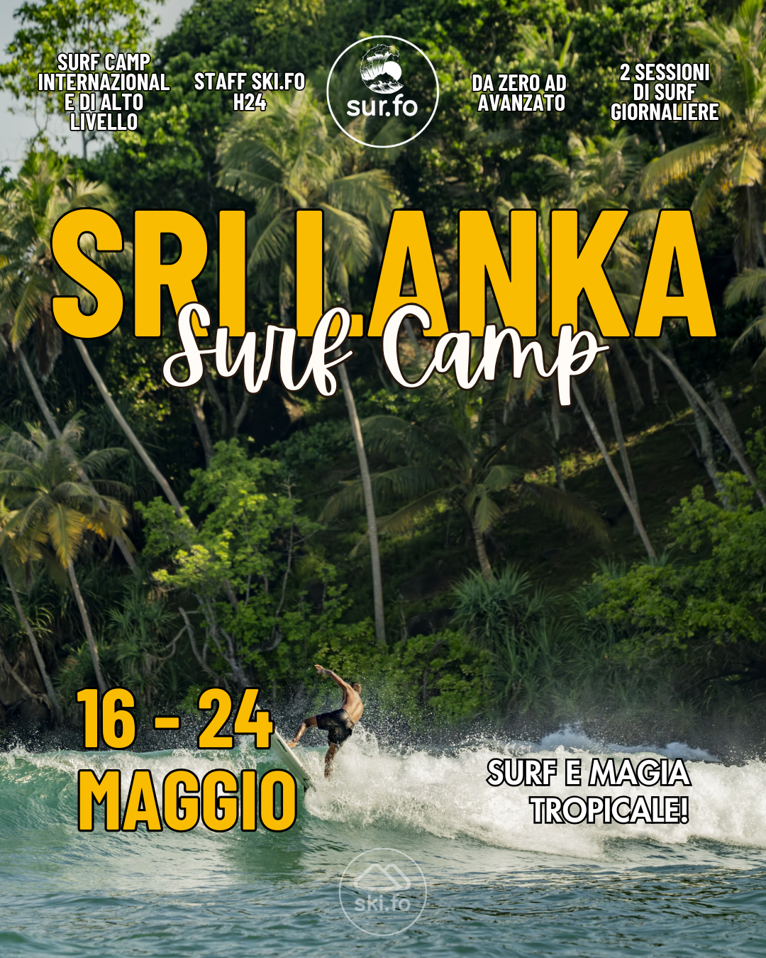 SRI LANKA SURF CAMP 2026