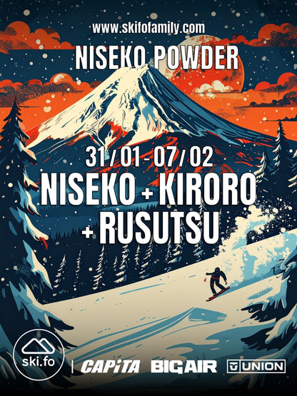 NISEKO POWDER, NISEKO-KIRORO-RUSUTSU