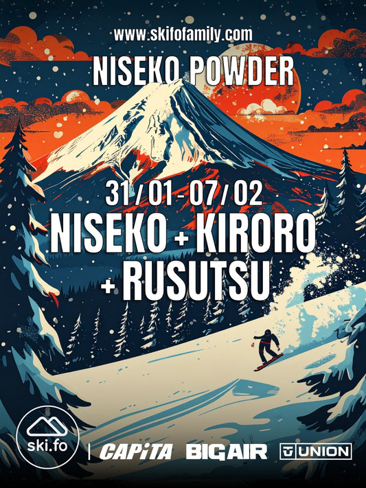 NISEKO POWDER, NISEKO-KIRORO-RUSUTSU