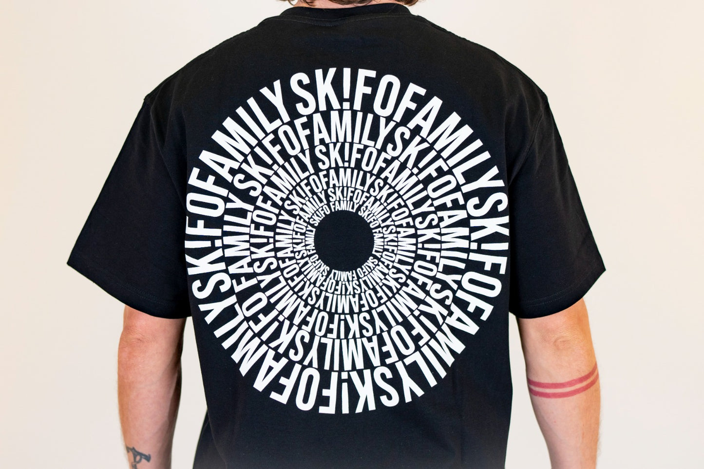 T-SHIRT SKI.FO BLACK