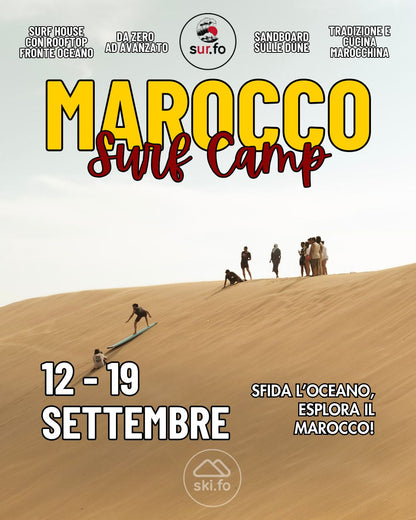 MAROCCO SURF CAMP 2026