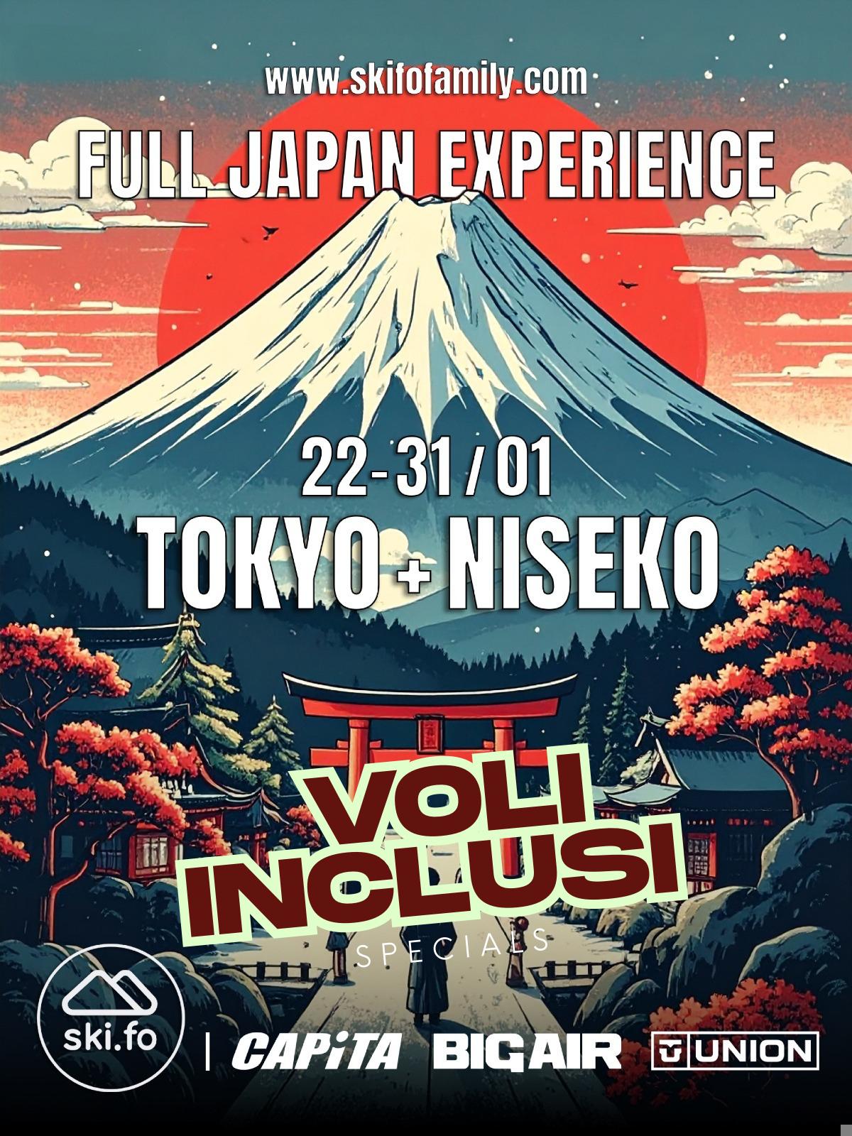 FULL JAPAN EXPERIENCE: TOKYO+NISEKO