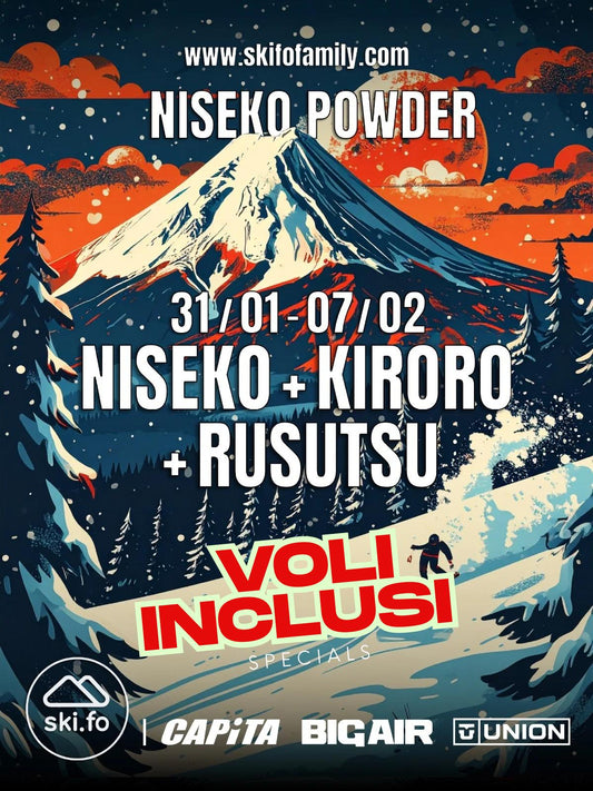 NISEKO POWDER, NISEKO-KIRORO-RUSUTSU