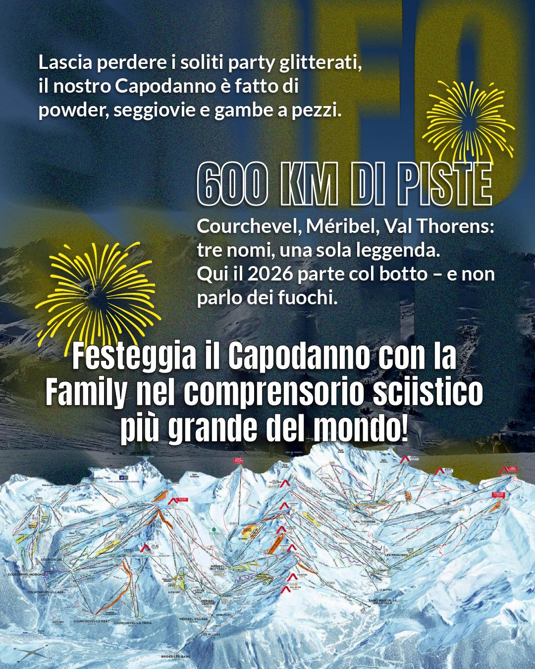 LES 3 VALLEES- CAPODANNO